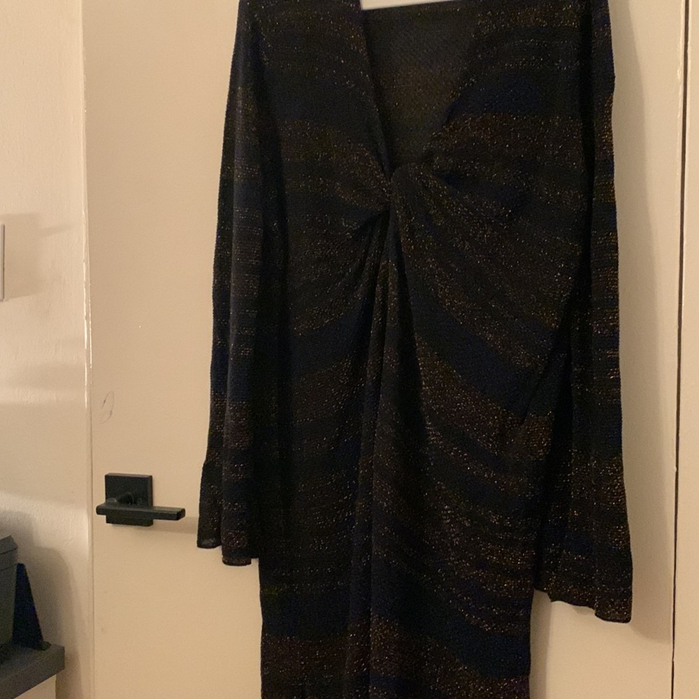 Zara Metallic thread knit tunic - Picture 4 of 5